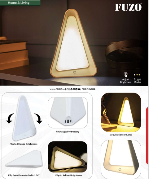 Gravity Flip LED Table Lamp